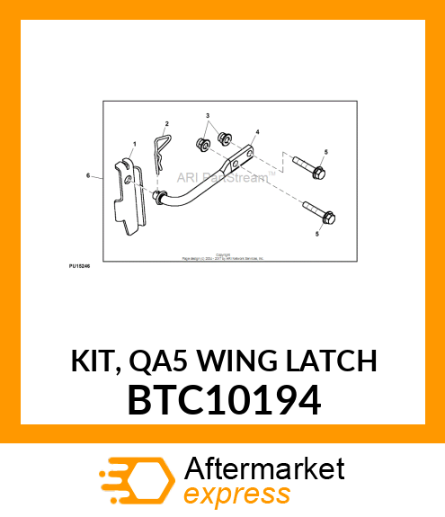 Latch Kit BTC10194