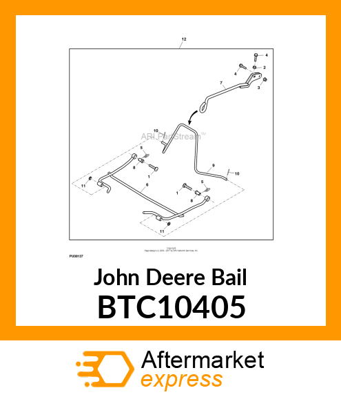 BAIL (KIT, 18" CUT UNIT) BTC10405