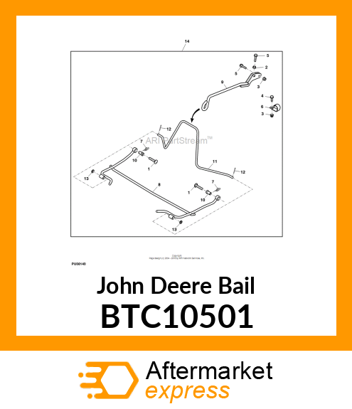 KIT (BAIL, 22" FAIRWAY) BTC10501