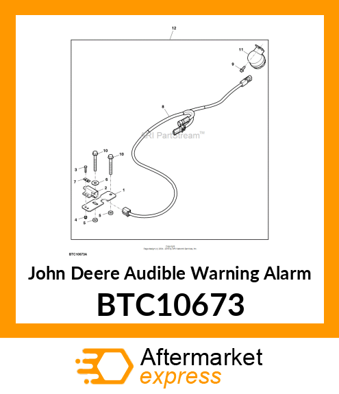 BACKUP ALARM KIT BTC10673