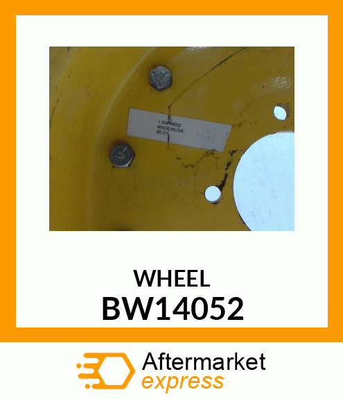 Complete Goods/Ship. Bundle - ASSEMBLY, WHEEL TUBE & TIRE (Part is Obsolete) BW14052