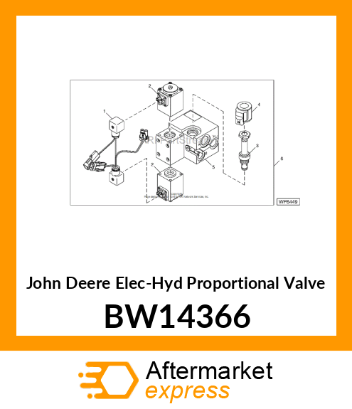 Elec-Hyd Proportional Valve BW14366