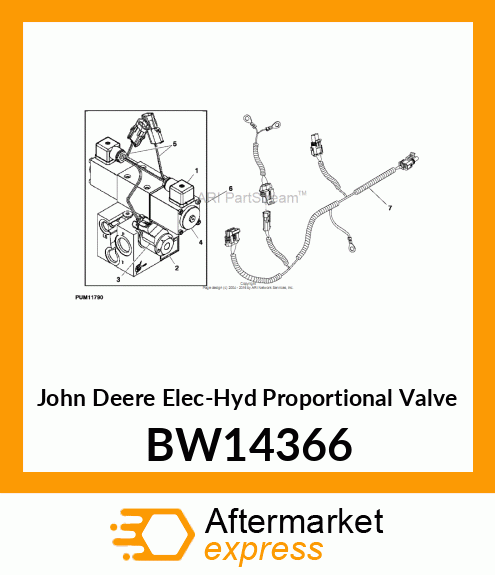 Elec-Hyd Proportional Valve BW14366