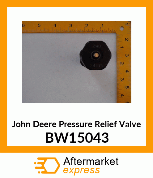 2WD TOW RELIEF VALVE BW15043