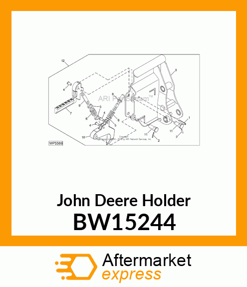 CARRIER, SKID STEER ATTACHMENT BW15244