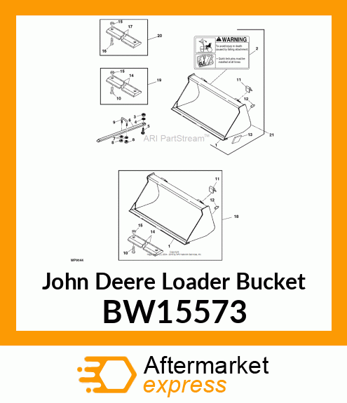 Loader Bucket BW15573
