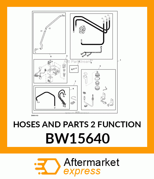 Hose Kit BW15640