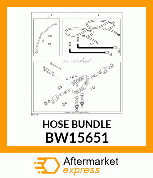 HOSES AND PARTS BW15651