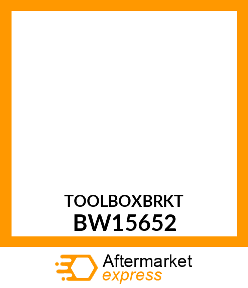BRACKET, TOOLBOX BW15652