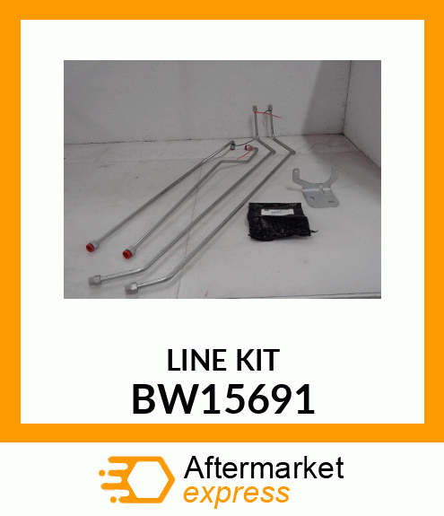 3RD FUNCTION OIL TUBES BW15691