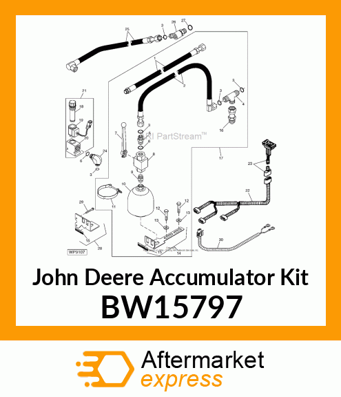 LOADER SUSPENSION KIT BW15797