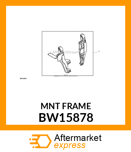 FRAME, MOUNTING (5M TRACTORS) BW15878