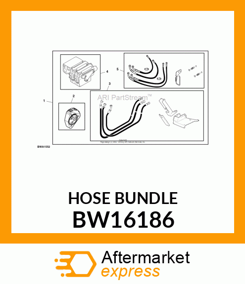 Hose Kit BW16186