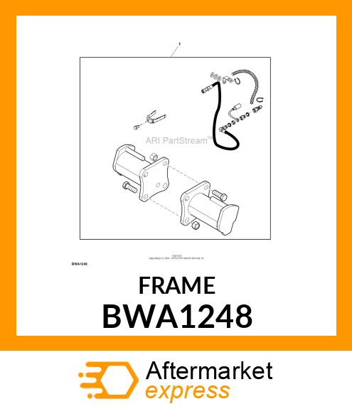 MTG FRAME & PARTS BWA1248