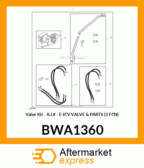 HOSES AND PARTS 3FN BWA1360