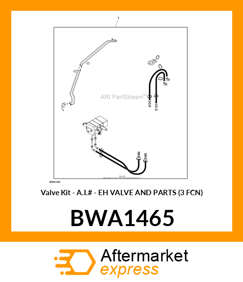 HOSES AND PARTS 3FN BWA1465