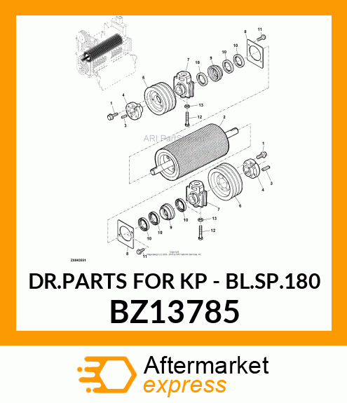 DR.PARTS FOR KP - BL.SP.180 BZ13785