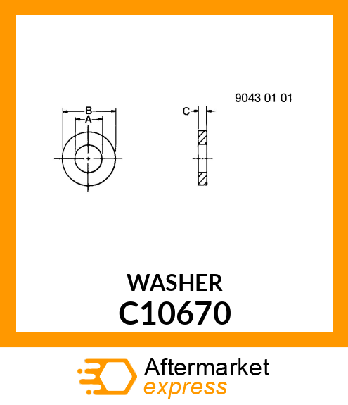 Thrust Washer C10670
