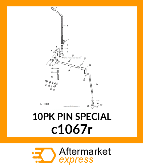 SPECIAL PIN c1067r