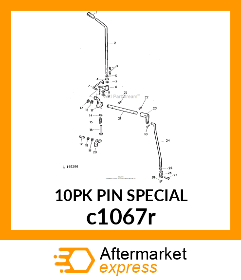 SPECIAL PIN c1067r