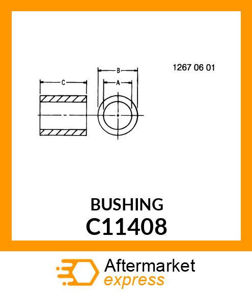 BUSHING C11408