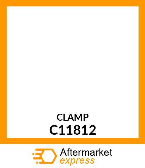 CLAMP, OIL TUBE C11812