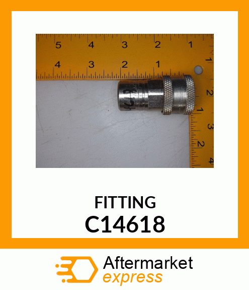 COUPLING, MALE HALF C14618