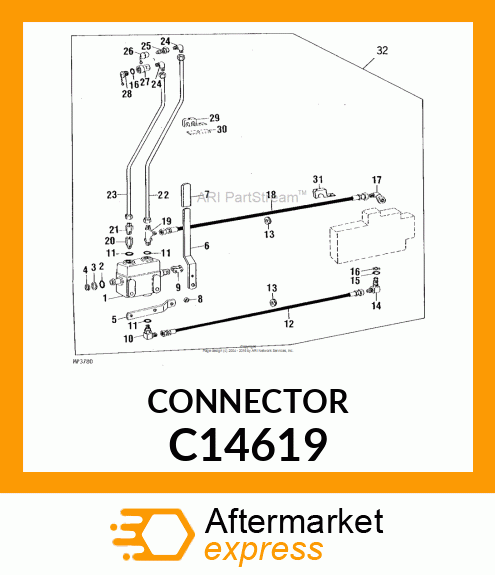 Hydr.Quick Coupler Socket C14619