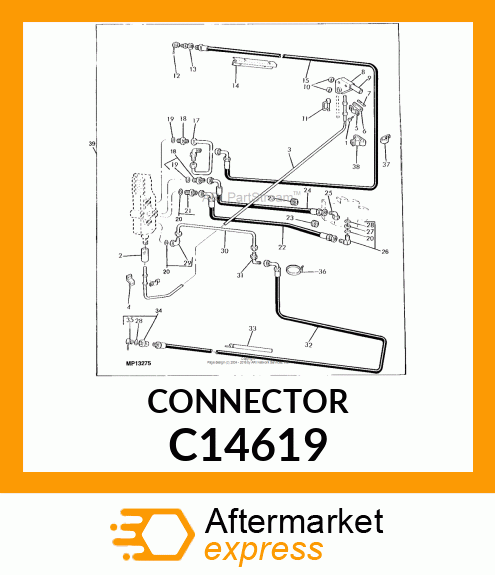 Hydr.Quick Coupler Socket C14619