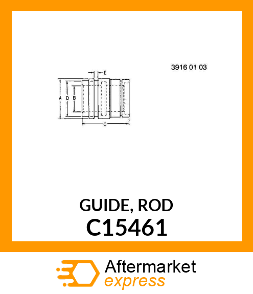 GUIDE, ROD C15461