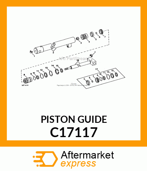 Piston Ring C17117