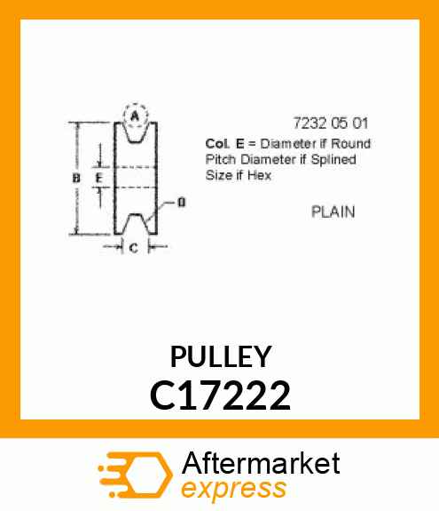 IDLER C17222