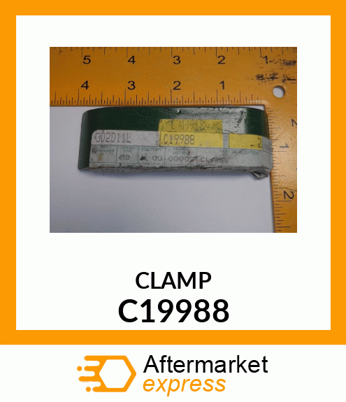 Clamp - CLAMP, OIL TUBE C19988