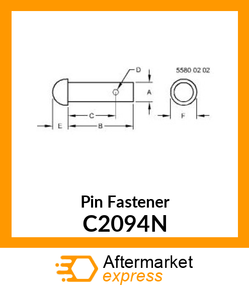 Pin Fastener C2094N