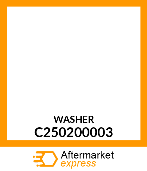 10PK Washer C250200003