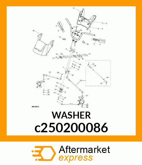 WASHER, WASHER, HARD c250200086