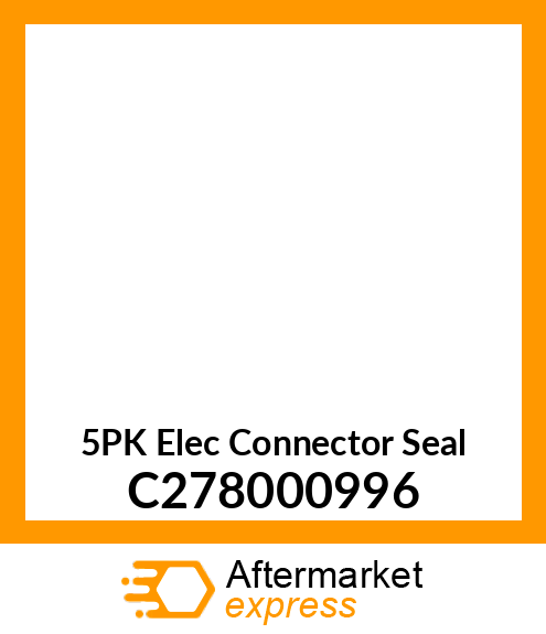 5PK Elec Connector Seal C278000996