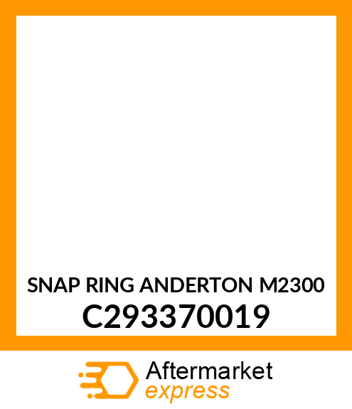 SNAP RING ANDERTON M2300 C293370019