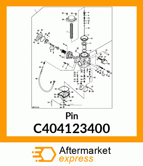 Pin C404123400