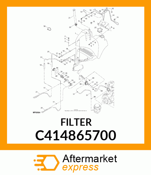 Fuel Filter C414865700