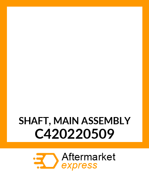 Shaft C420220509