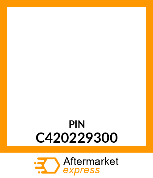 Spare part C420229300 + Pin