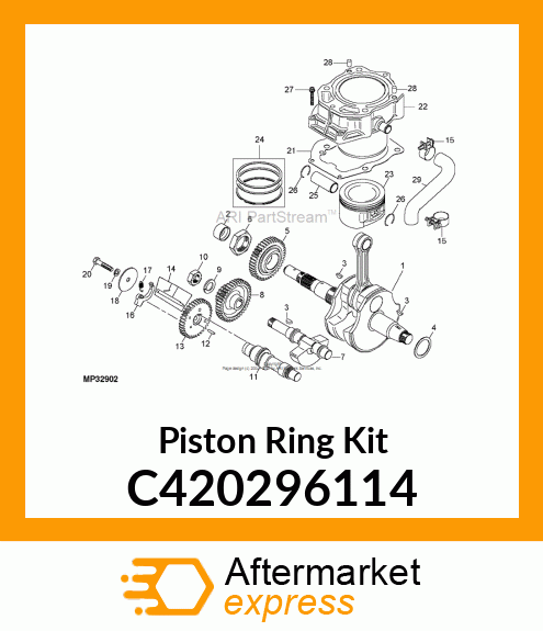 Piston Ring Kit C420296114