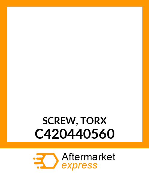 SCREW, TORX C420440560