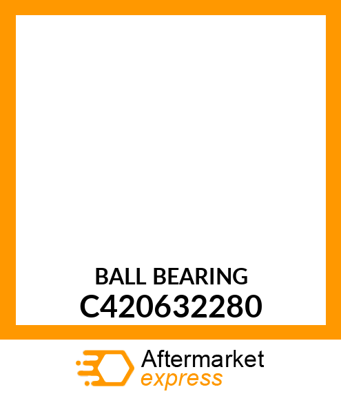 Spare part C420632280 + Ball Bearing