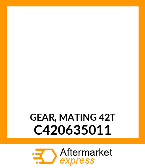 Gear C420635011