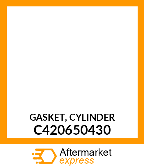 GASKET, CYLINDER C420650430