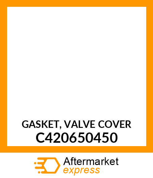GASKET, VALVE COVER C420650450