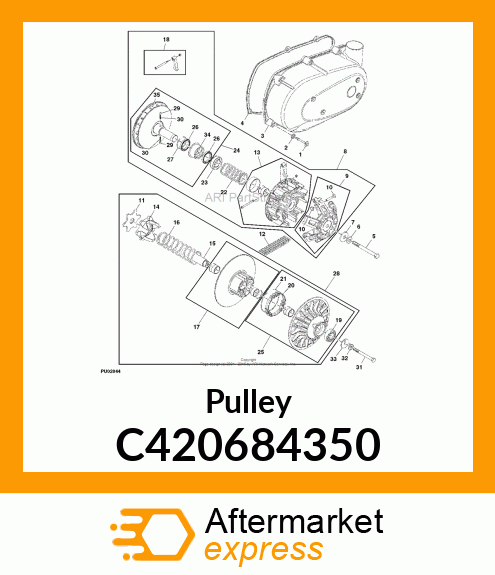 Pulley C420684350