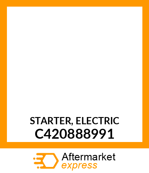 Starter Motor C420888991
